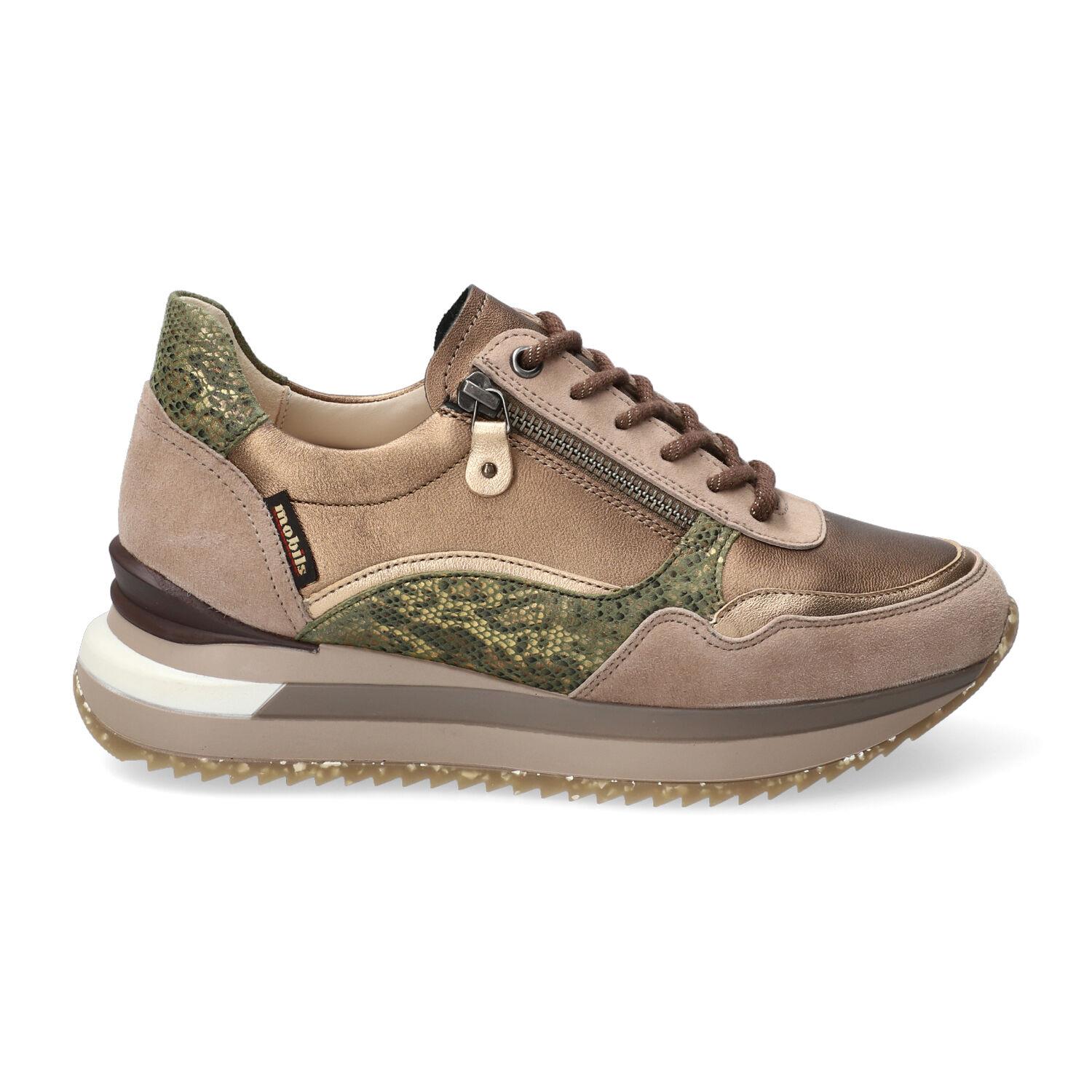 lacets femme modèle Jolyne taupe clair - Mephisto